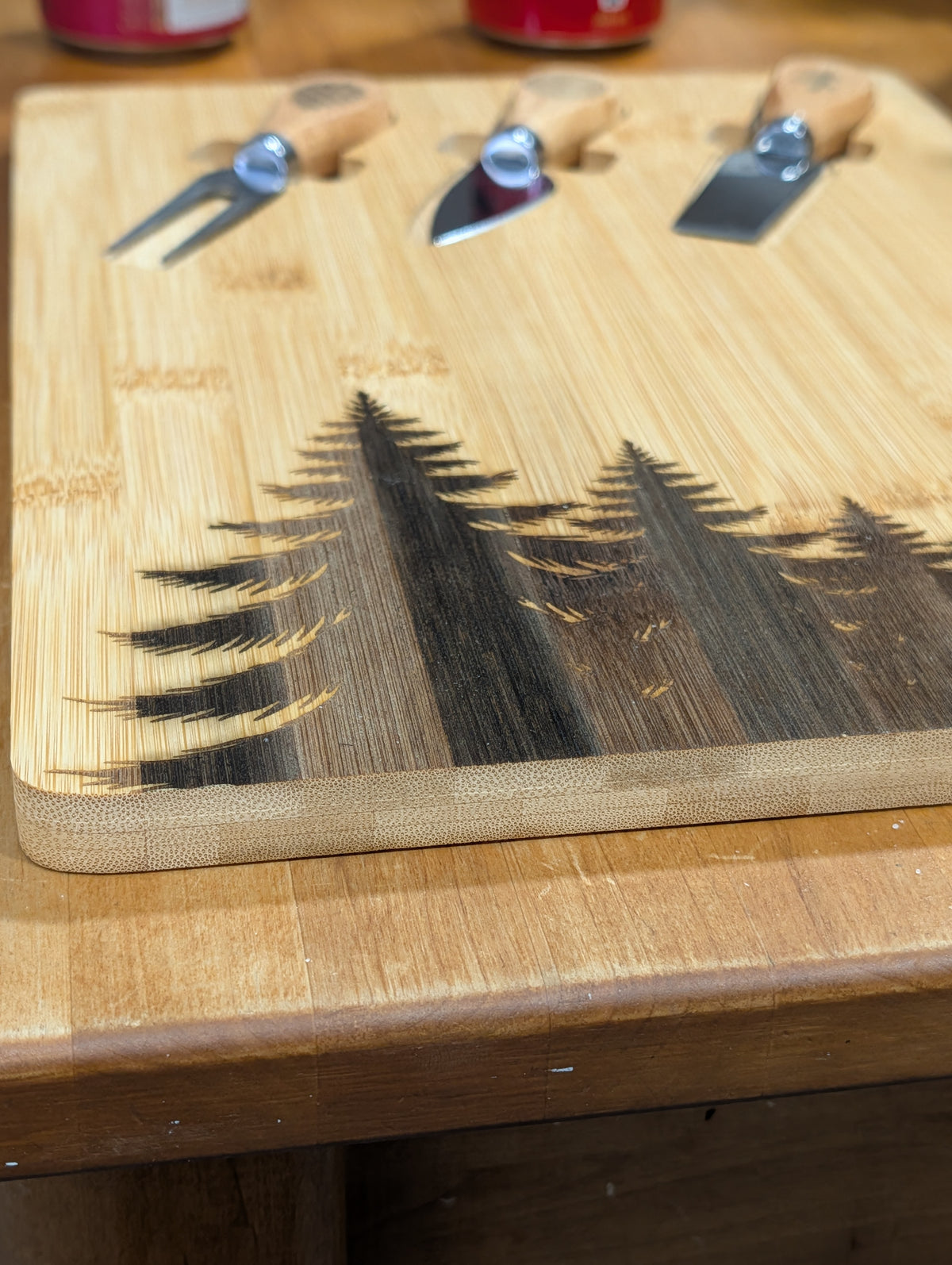 Forest Themed Charcuterie Board Set