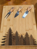 Forest Themed Charcuterie Board Set